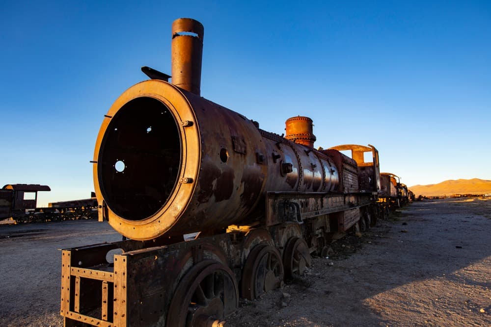 Train Cemetery, Uyuni